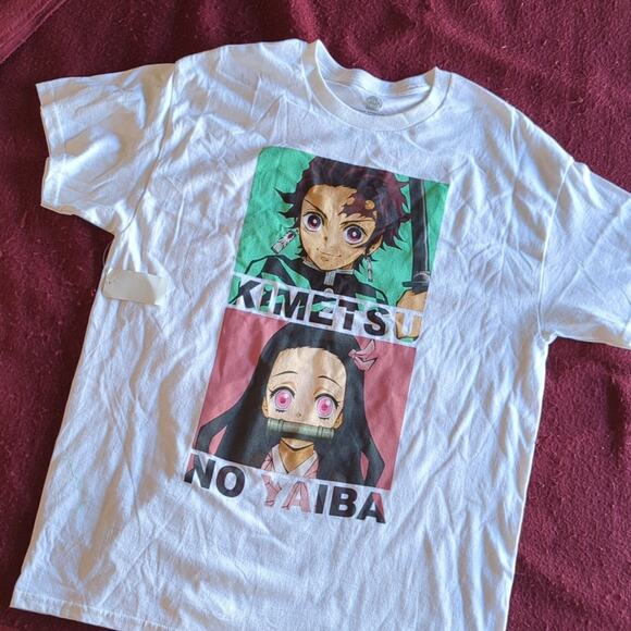Journey's Demon Slayer Kimetsu No Yaiba Graphic Short Sleeve Tee Shirt L - Picture 2 of 4